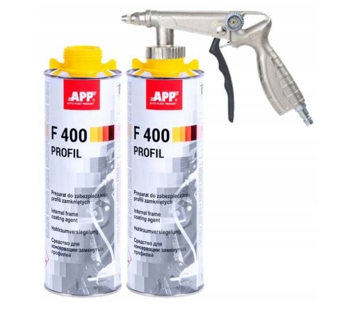 2X APP F400 для закрытых профилей + пистолет