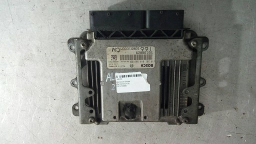 Контроллер двигателя alfa romeo 156 2.4 jtd 0281010989