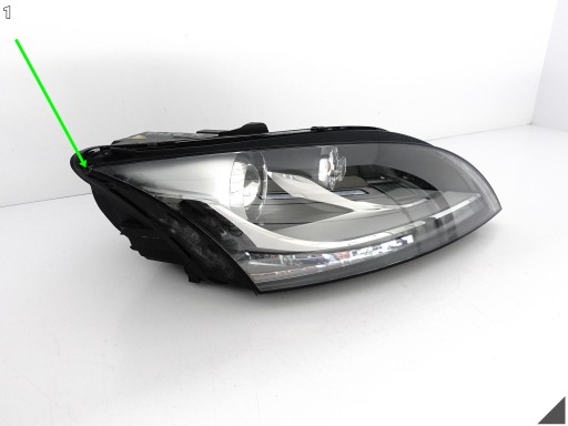 AUDI TT TTS TTRS 8J0 10-14 SKRETNA AFS XENON+LED light right front EUROPA