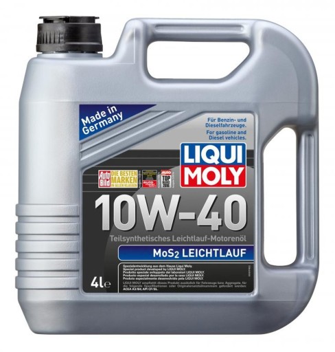 МАСЛО LIQUI MOLY 10W40 4л MOS2 LEICHTLAUF SUPER
