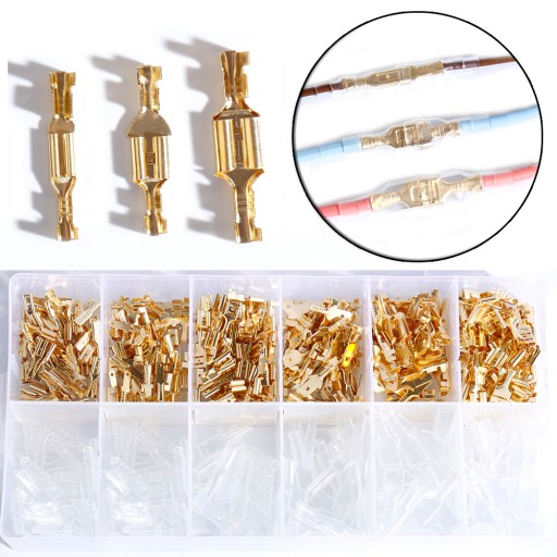 КОННЕКТОРЫ КОМПЛЕКТ АВТОМОБИЛЬНЫХ РАЗЪЕМОВ 450 ШТ.