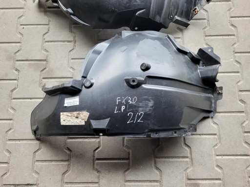 mudguard complete left left front INFINITI FX II QX70