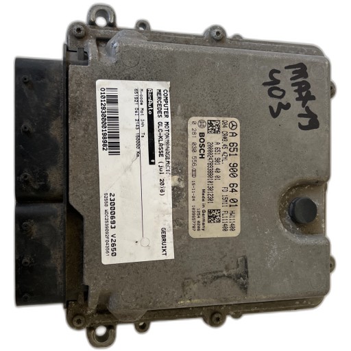 MERCEDES GLC 2.2 CDI A6519006401 A6519014001 0281030556 Computer ECU