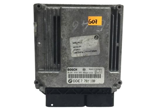 Контроллер двигателя компьютера 0281010565 dde 7791190 g07