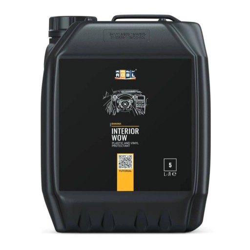 ADBL INTERIOR WOW БАНАН ГЕЛЬ ДЛЯ ПЛАСТИКУ 5л