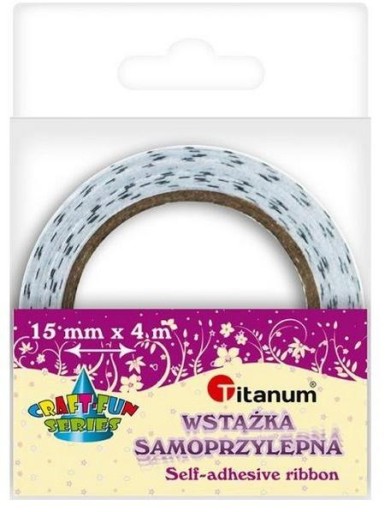 СТРІЧКА ДЕКОРАТИВНА САМОКЛЕЮЧАЯ ТИТАН ТЕКСТИЛЬ 4м