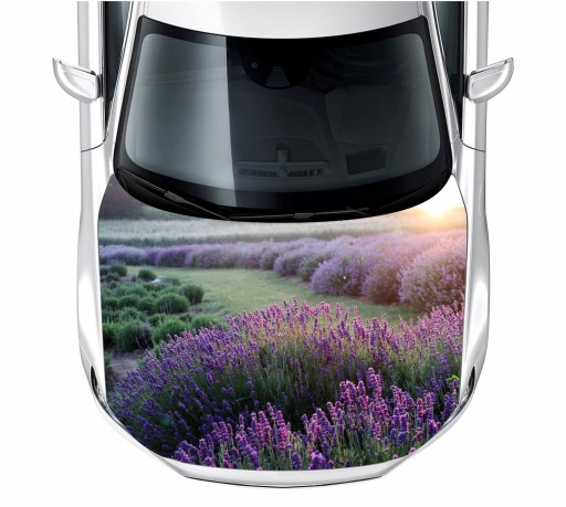 Наклейка для маски лавандовая коробка 150X115 см пленка 3М