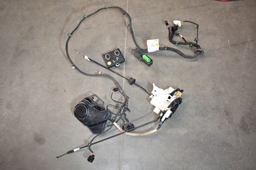 IDEALNY lock DOCIAGI door left front wiring module PANAMERA 971 1