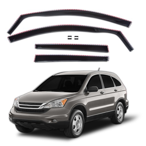 ОБТЕКАТЕЛИ HONDA CR-V 2007-2012 4 ШТ. СПЕРЕДИ + СЗАДИ