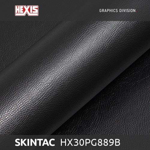 Фольга кожа черный HX30PG889B HEXIS 152x20cm