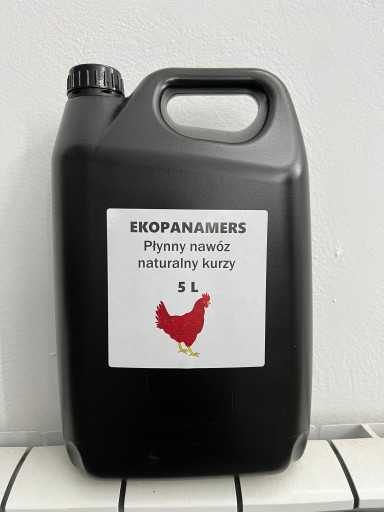 Obornik kurzy nawóz w płynie 5l po fermentacji ekologia pomidory azot