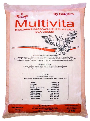 Melanz Mineralny Dla Golebi 2 Kg Multivita Mm Mmka 9571651884 Allegro Pl