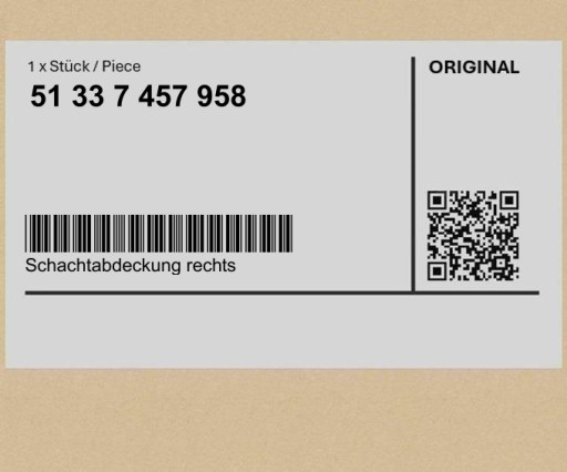 51337457958 7457958 - Правый сальник BMW i8 I15