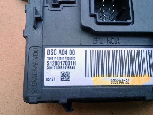modulo BSC 9656148180 PEUGEOT 407 HDI