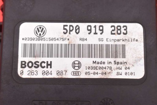 Centralina modulo parcheggio PDC 5P0919283 SEAT TOLEDO 3 III 04-10