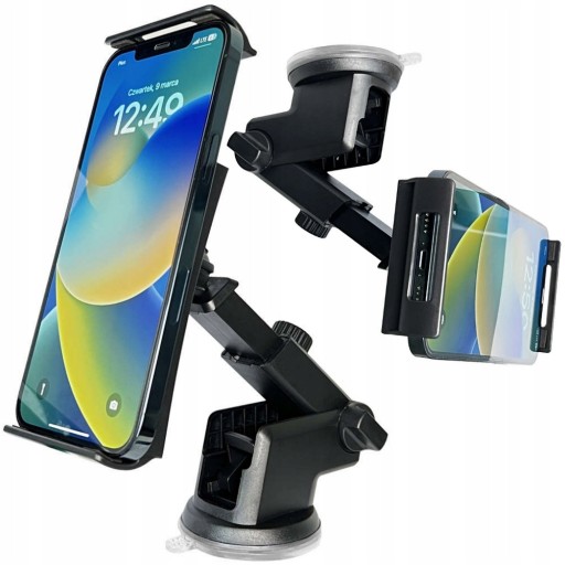 АВТОДЕРЖАТЕЛЬ ДЛЯ ТЕЛЕФОНА, ПЛАНШЕТА, НА ОКНА АВТОМОБИЛЯ