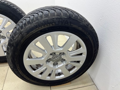 AUDI A6 C6 wheels discs + tyres ZIMA 225/55/16R 4F0601025CA 7.5JX16 ET45