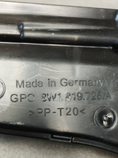 Audi A5 F5 Prise conduite d’air 8W1819726A