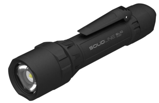 Ledlenser Solidline SL10 Black, аккумуляторный фонарик