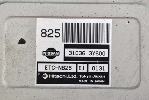 Unité de contrôle Boîte de vitesse Engrenage AUTOMAT 31036 3Y600 NISSAN MAXIMA A33 3.0 V6