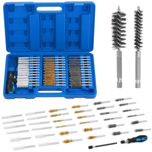 НЕЙЛОНОВІ СТАЛЕВІ ЛАТУННІ ЩІТКИ 1/4