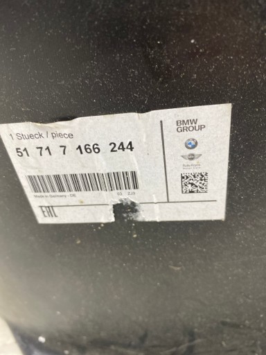 mudguard front right front right BMW E88 7166244