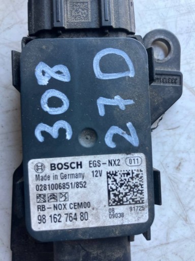 SONDA NOX upper CITROEN PEUGEOT 1.5 BLUE HDI 9816276480 #27D