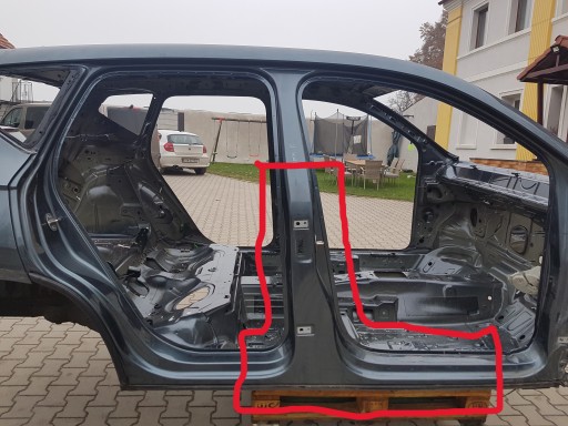 SEAT ATECA KAROQ порог правая центральная стойка
