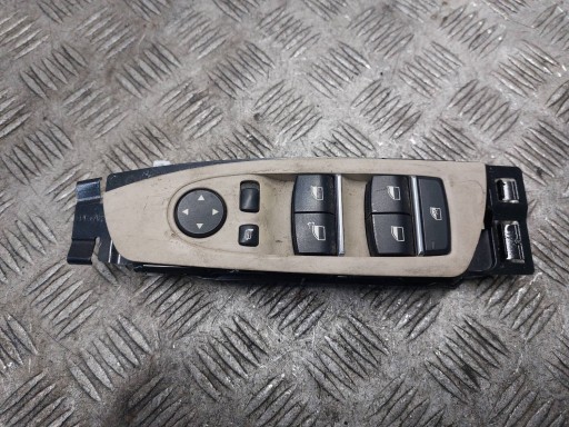 ovladac PANEL okna pravý predok BMW F01 730D UK 9163614