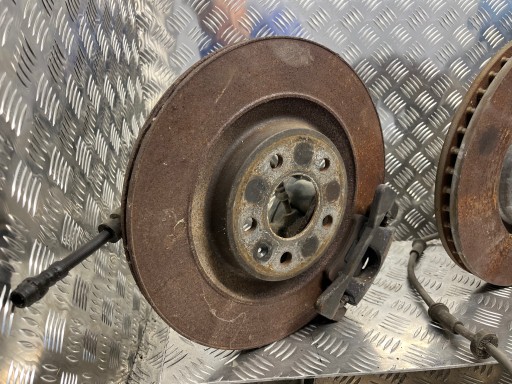 KOMPLET ZACISKOW and TARCZ of brake AUDI A6-C7 2013 3.0 TDI CR S-LINE