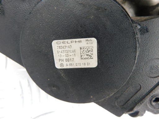 MERCEDES Sprinter 906 651 pump wytryskowa fuel A6510701801