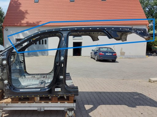 Peugeot 5008 III E5008 roof side plat roofs black ktvd
