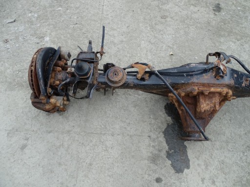 differential diff suspension beam axis rear part rear NISSAN NAVARA D23 2.3