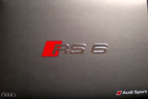 Audi RS6 Performance prospekt mod 2016 редкий