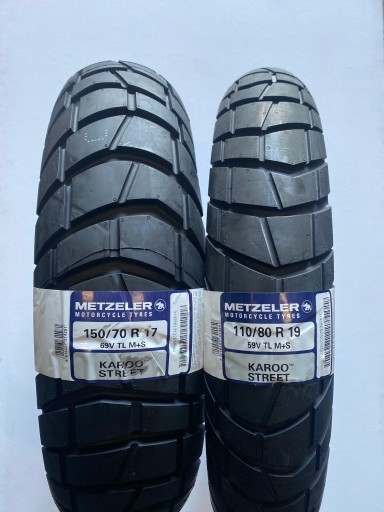OPONY METZELER KAROO STREET 110/80/19 150/70/17