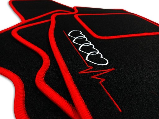 Велюрові килимки для AUDI всі моделі 4X вишивка