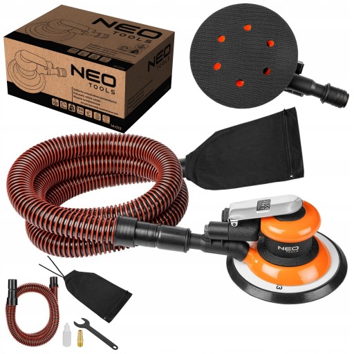 NEO ПНЕВМАТИЧЕСКИЙ ЭКСЦЕНТРИКОВЫЙ ШЛИФОВАЛЬНЫЙ СТАНОК 150 ММ