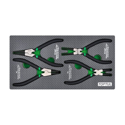 НАБІР ЩИПЦІВ SEGER 4 шт PROFI ВСТАВКА ДЛЯ ШАФИ TOPTUL