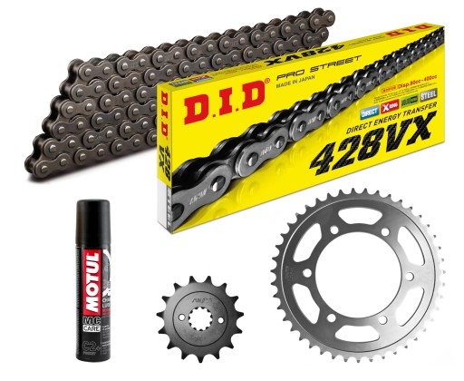 504505 - Приводная цепь DERBI CROSS CITY 125 07-10 428VX