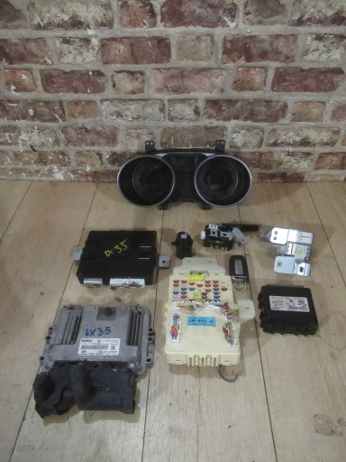 0281017696, - Стартовий комплект комп'ютера 39120-2a000 hyundai ix35 1.7 crdi 2010