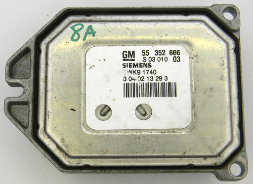 55352666 5wk91740 opel контролер двигуна