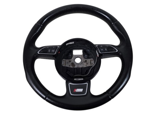 AUDI Q3 S-LINE 2013 steering wheel, leather complete ORG. 8U0419091R