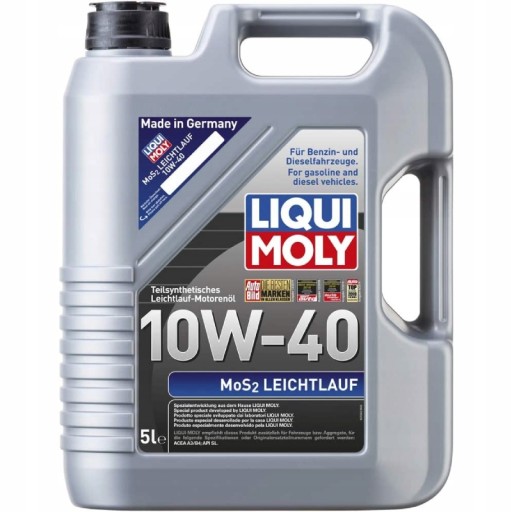 Liqui Moly MoS2 LEICHTLAUF масло 10w40 5L 2184