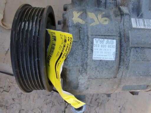 VW CRAFTER 2E0.820.803.D 2E0.820.803 2E0820803D 2E0820803 D compressor; KLIMA