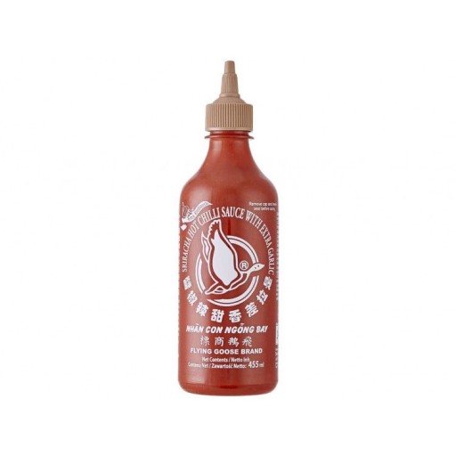 Sriracha chilli omáčka s cesnakom Flying Goose Brand 455ml