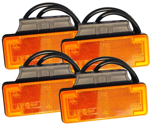 LD2514 - ГАБАРИТНИЙ ЛІХТАР СІЛЬСЬКОГОСПОДАРСЬКІ ПРИЧЕПИ TIR BUS LEDA 4X