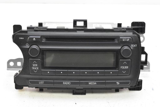 RADIO radio CD 86120-0D640 TOYOTA YARIS 3 III 10-14