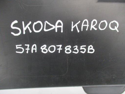 accessories of a bumper rear part Skoda Karoq 57A807835B