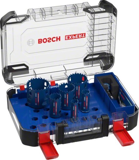 Набір діркових пилок BOSCH EXPERT Tough Material 22-68мм 9 шт