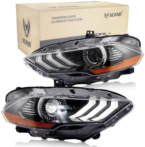 B08HGZ9K73 - VLAND LED DRL передні Mustang GT 2018 2019 2020+